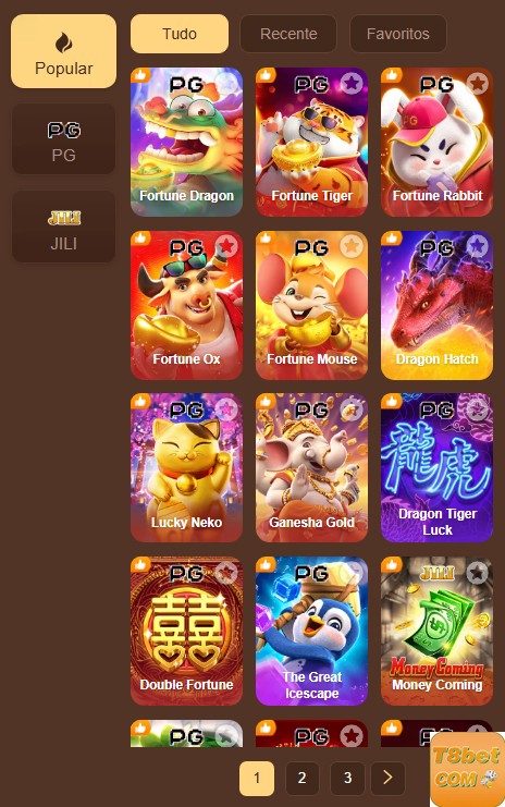 Jogos Certificados t8bet.com